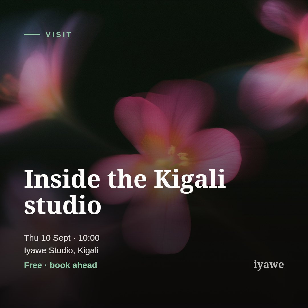 Inside the Kigali studio