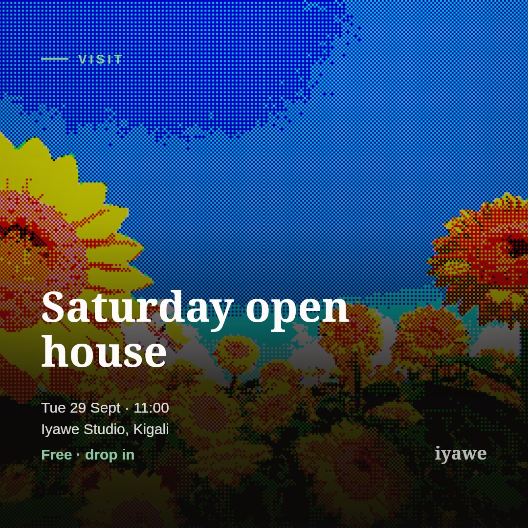 Saturday open house