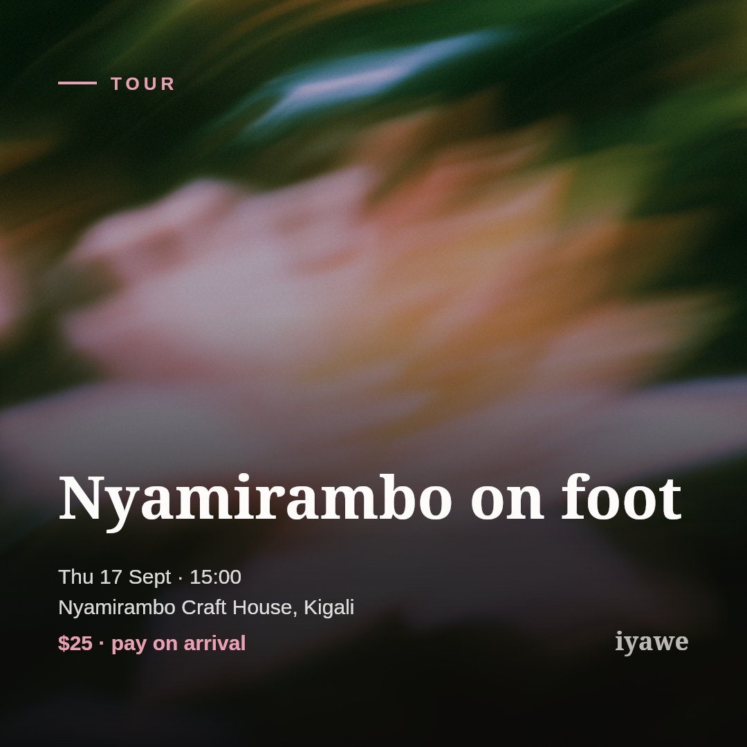Nyamirambo on foot