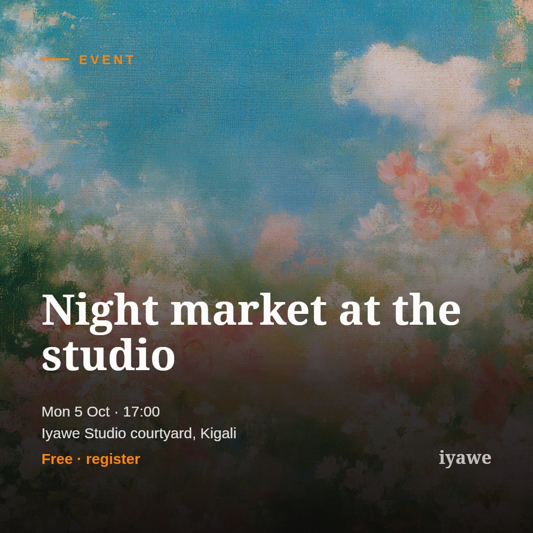 Night market at the studio