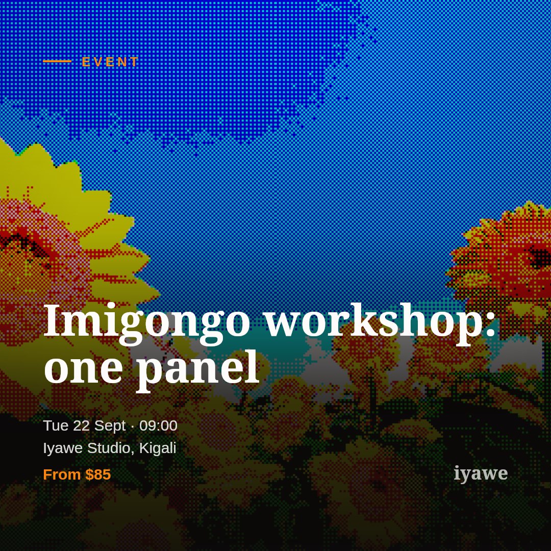 Imigongo workshop: one panel