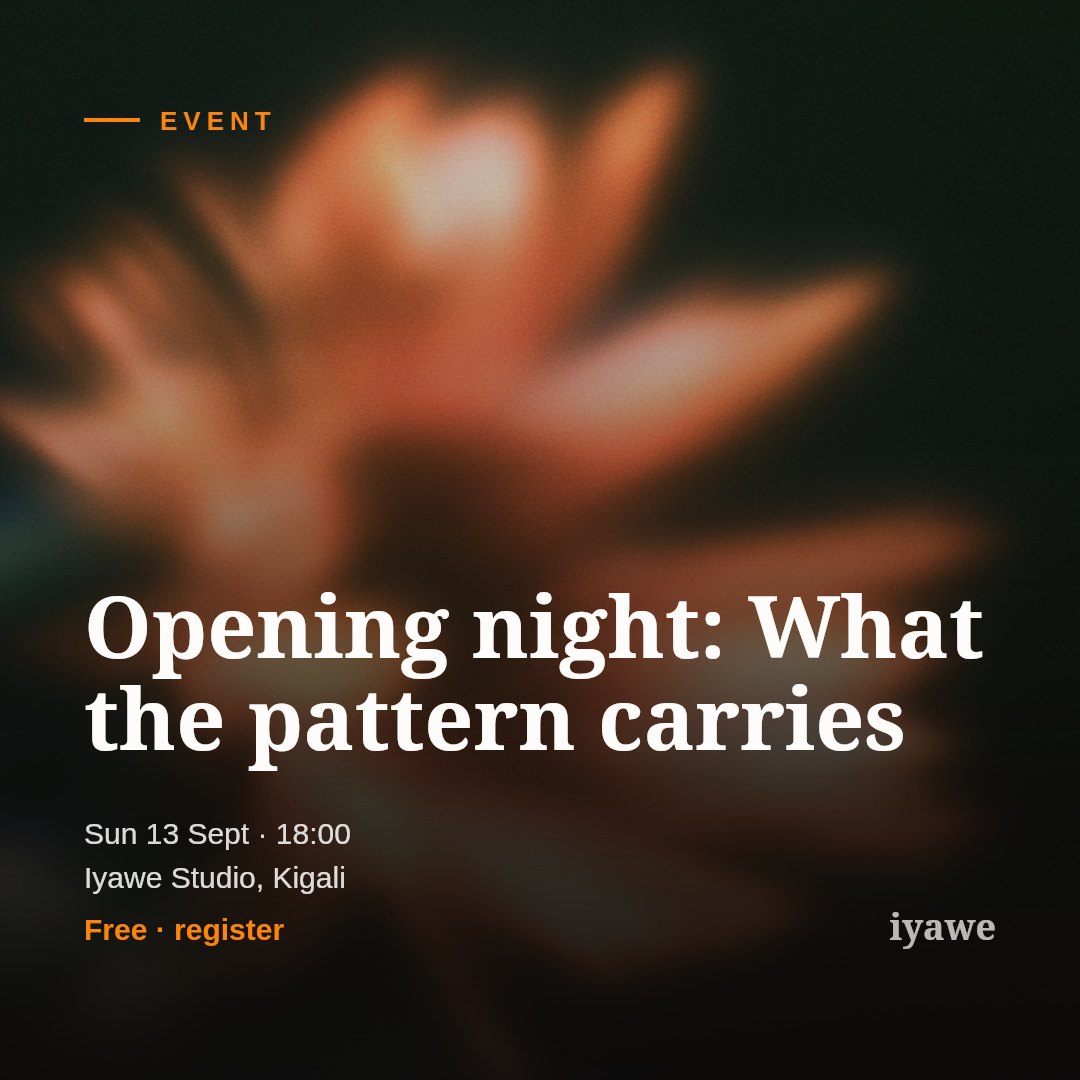Opening night: What the pattern carries